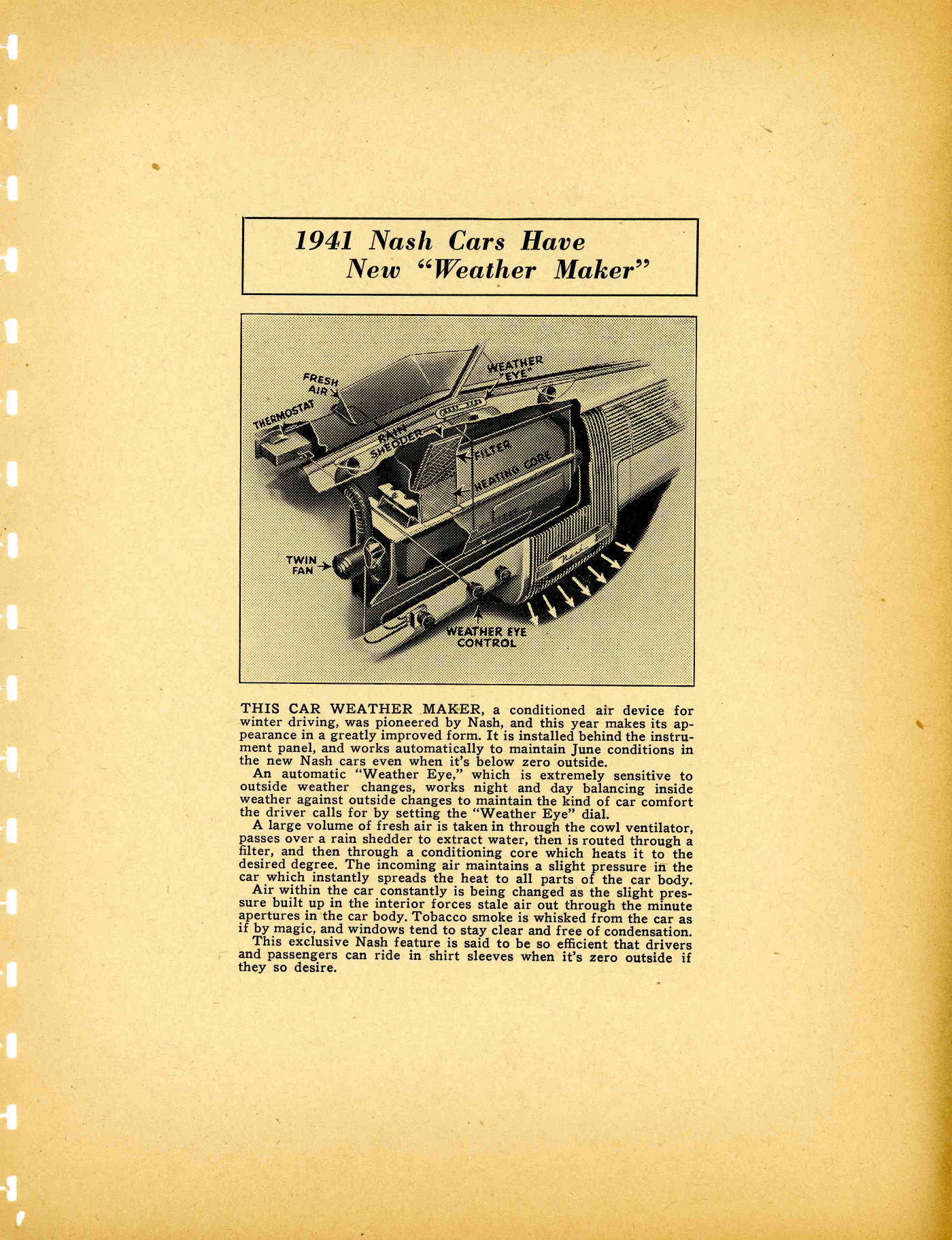 1941 Nash Press Kit Page 19